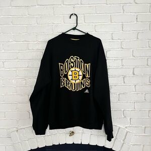 Vintage nhl Boston bruins crewneck sweater